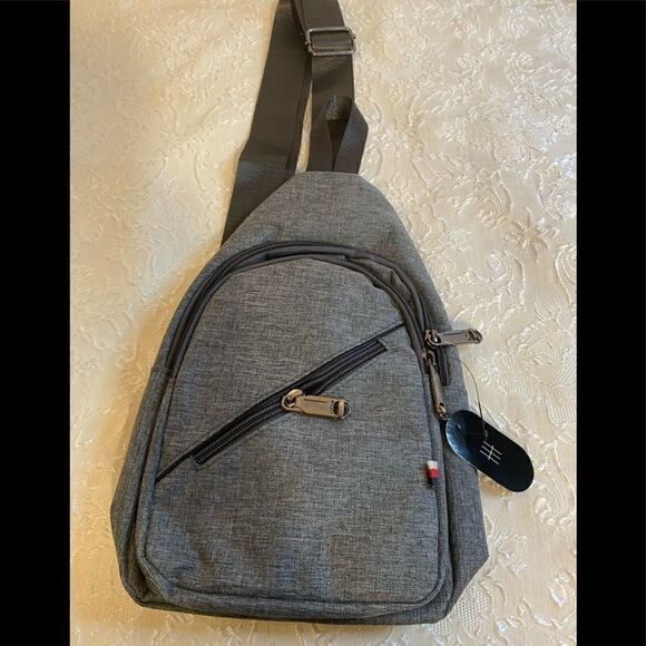 Westeno Crossbody Sling Bags backpacks Gray - Picture 11 of 13